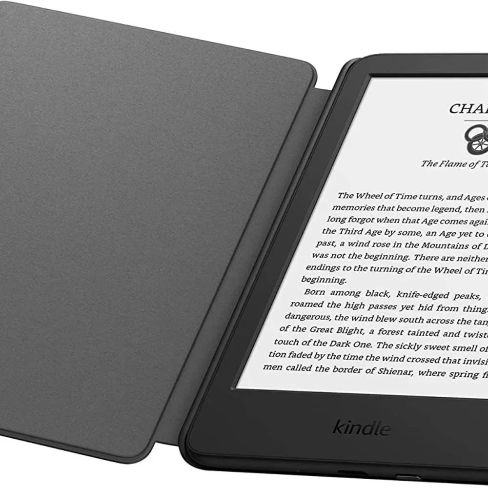 Kindle Fabric Cover (11th Gen, 2022 release) in Black, NWT